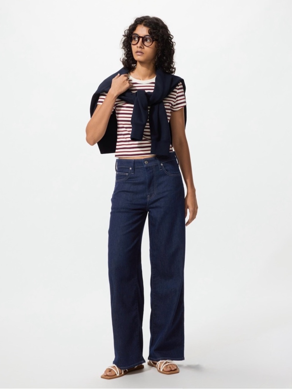 UNIQLO Wide Leg Baggy Jeans